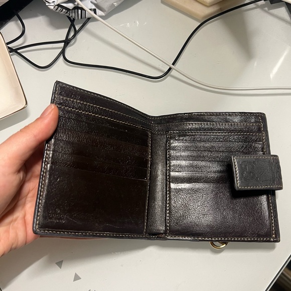 Gucci guccissima black wallet - Picture 4 of 7